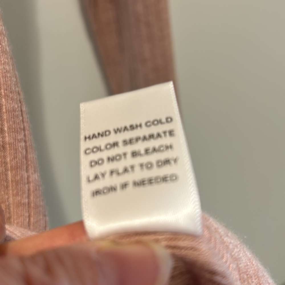 One Shoulder Ribbed Mini Dress in Mauve - Picture 4 of 4